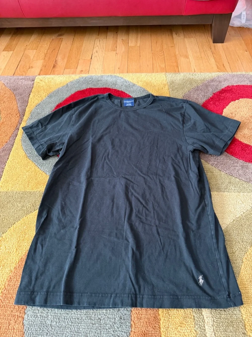 Polo Ralph Lauren Sleepwear Black Basic Short Sleeve T Shirt Men’s Size Large